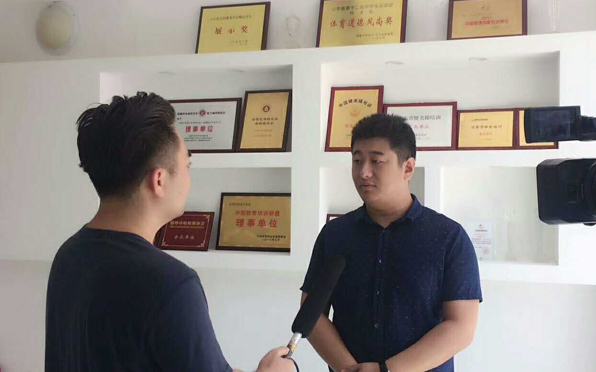 2017年淄博电视台科教频道专访鸿成教育集团